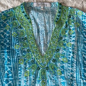 Bella Tu resort wear tunic / beach cover up